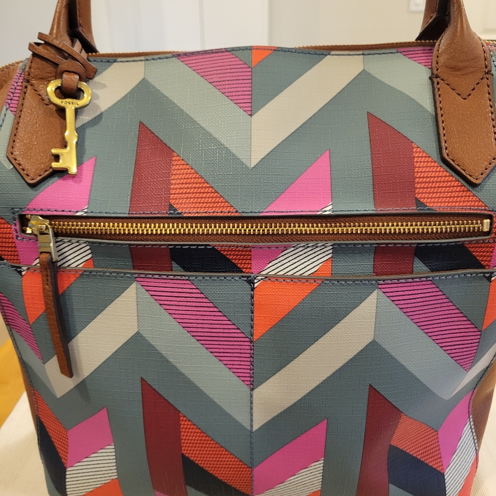 🌌EUC~ FOSSIL SHOULDER BAG - Picture 2 of 12